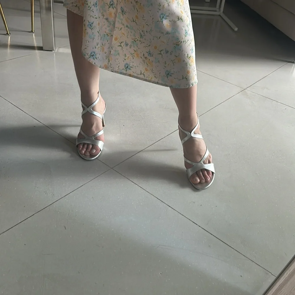 ⭐️ Stuart Weitzman Mariposa Ankle Sandal Size 10 - Picture 11 of 12